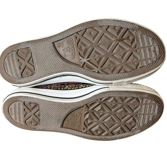 CONVERSE All Star Parakeet Ox Women's Multi Color Low Top Sneaker US Size 7.5 - Picture 7 of 7